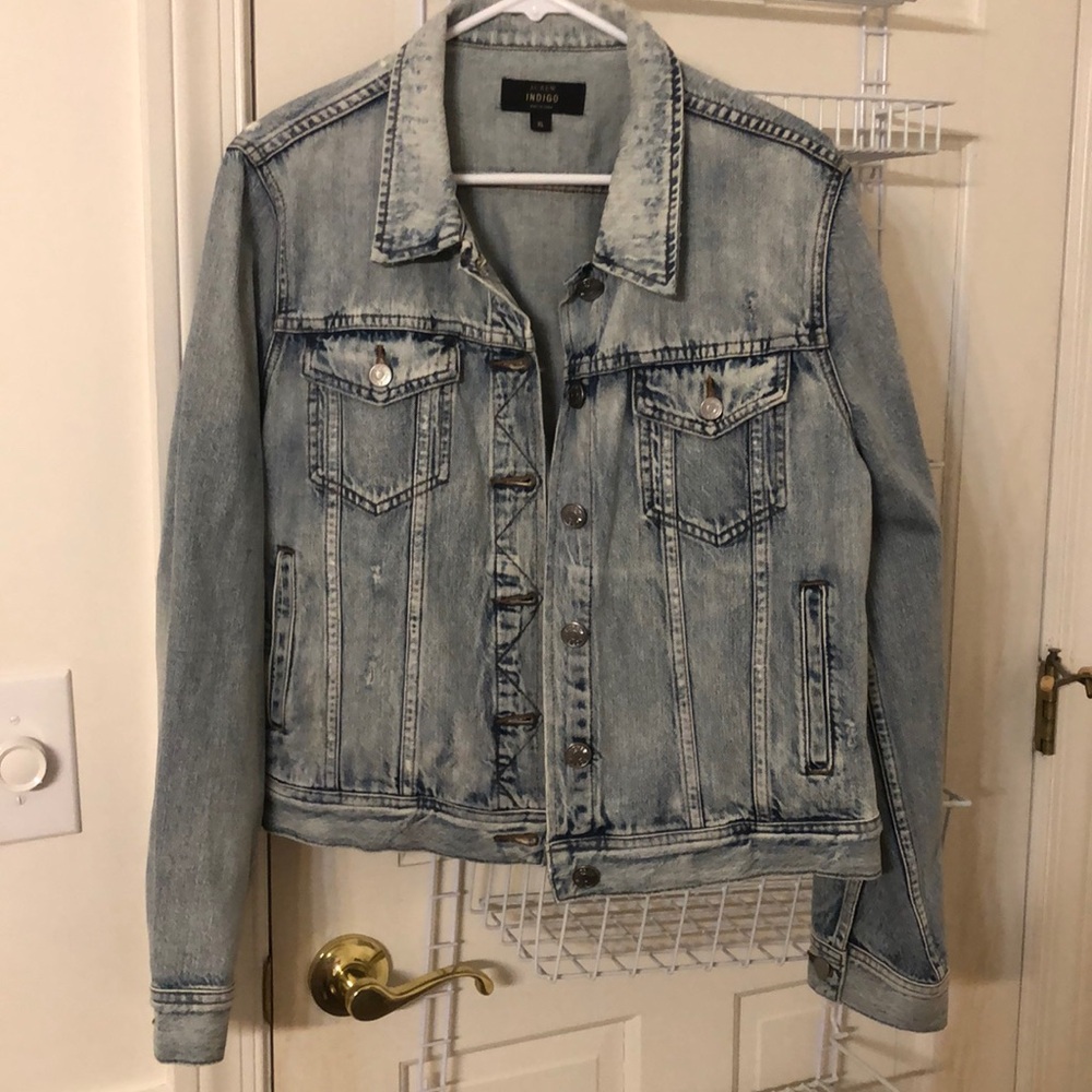 Jcrew light denim jacket
